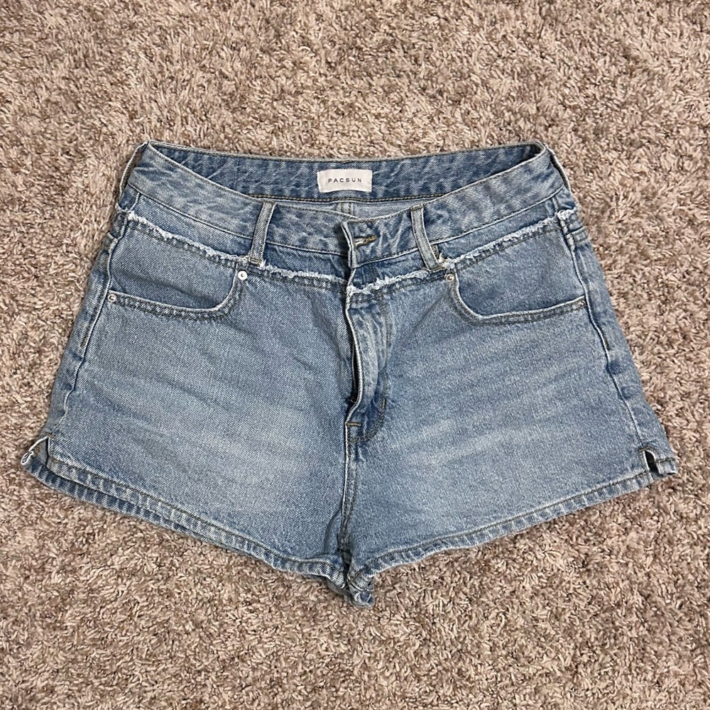 PacSun Light Blue Jean Shorts